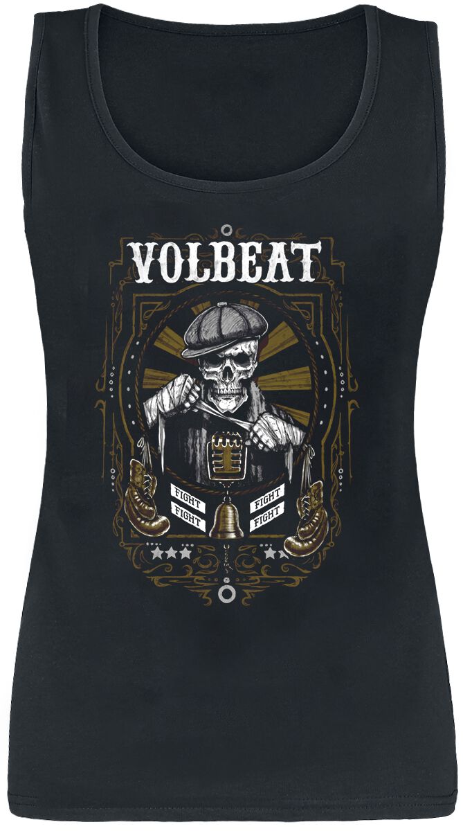 Top de Volbeat - Fight - S à XXL - pour Femme - noir