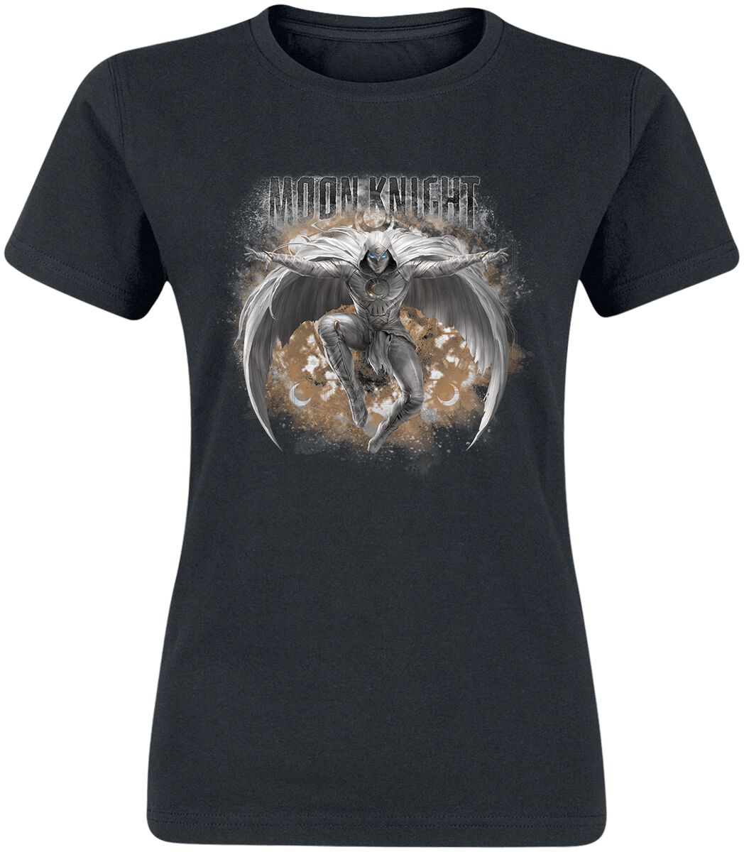 Moon Knight Splash Leap T-Shirt black