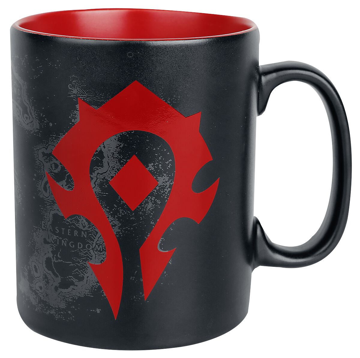 World Of Warcraft Horde Tasse schwarz rot