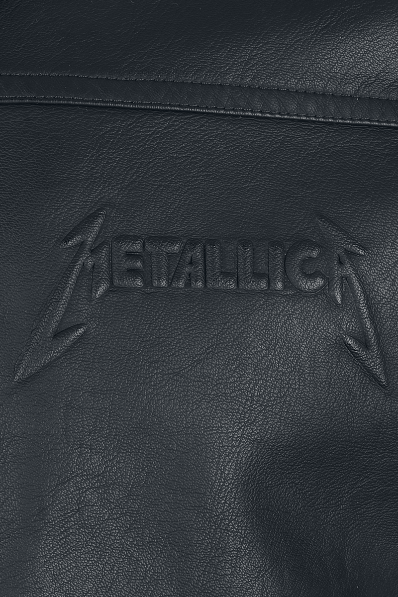 Thumbnail - Metallica EMP Signature Collection Kunstlederjacke schwarz in 3XL