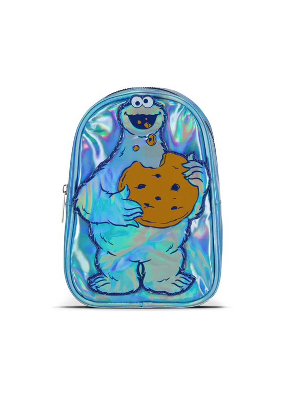 Sesame Street  Mini backpacks - Cookie Monster - Shiny Mini Backpack - multicolour