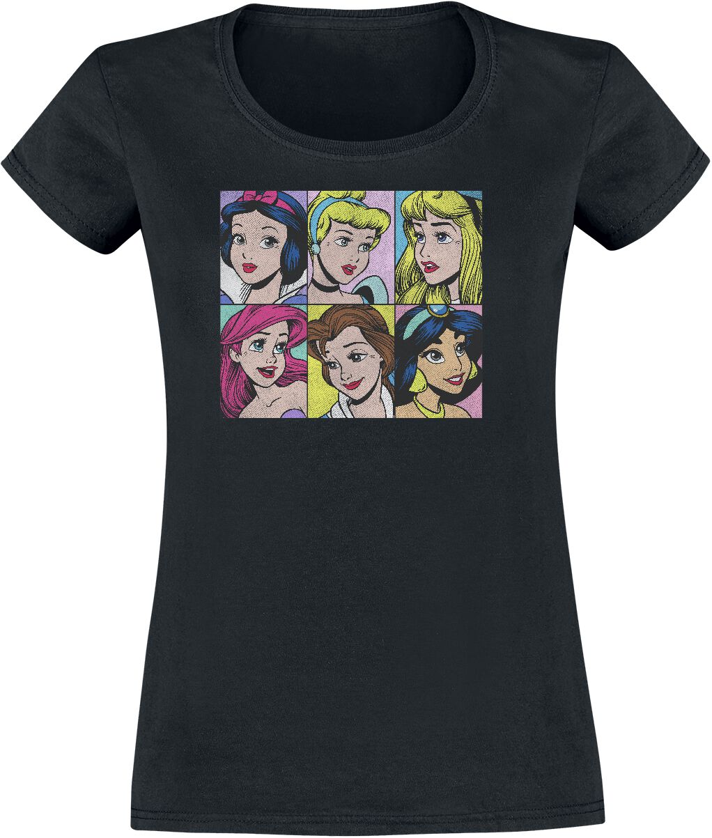 Disney Princess POP Princess T-Shirt schwarz