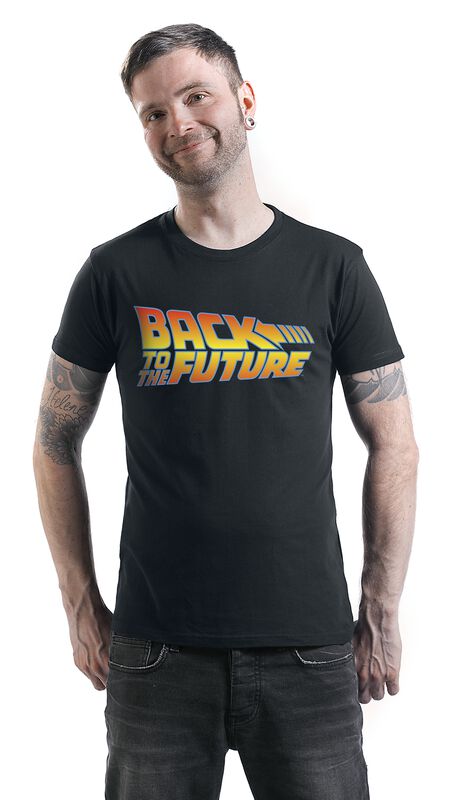 Filme & Serien Bekleidung Zurück in die Zukunft- Logo | Zurück in die Zukunft T-Shirt