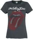 Amplified Collection - Tongue Diamante, The Rolling Stones, T-Shirt