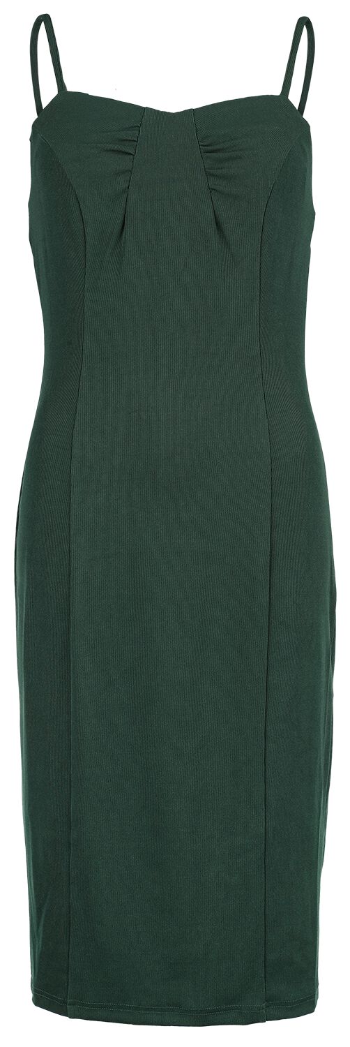 H&R London - Rockabilly Kleid knielang - Maisie Dress - XS bis XXL - für Damen - Größe L - grün