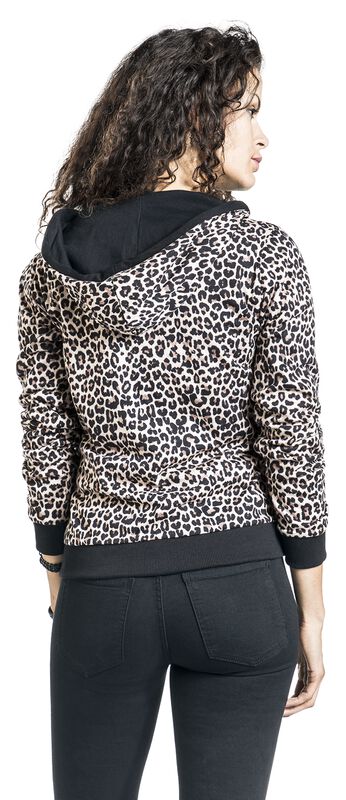 Frauen Bekleidung Leo Revisible Hooded Jacket | Pussy Deluxe Kapuzenjacke