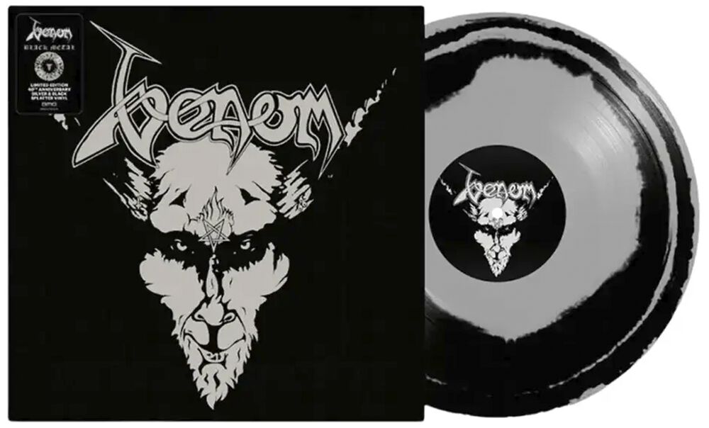 Venom Black metal LP farbig