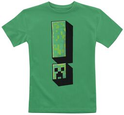 Kids - Creeper Exclamation, Minecraft, T-Shirt