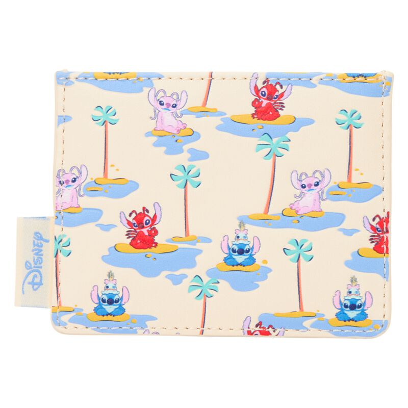 Lilo & Stitch - Disney Karten-Etui - Loungefly - Stitch, Angel & Leroy - multicolor  - Lizenzierter Fanartikel