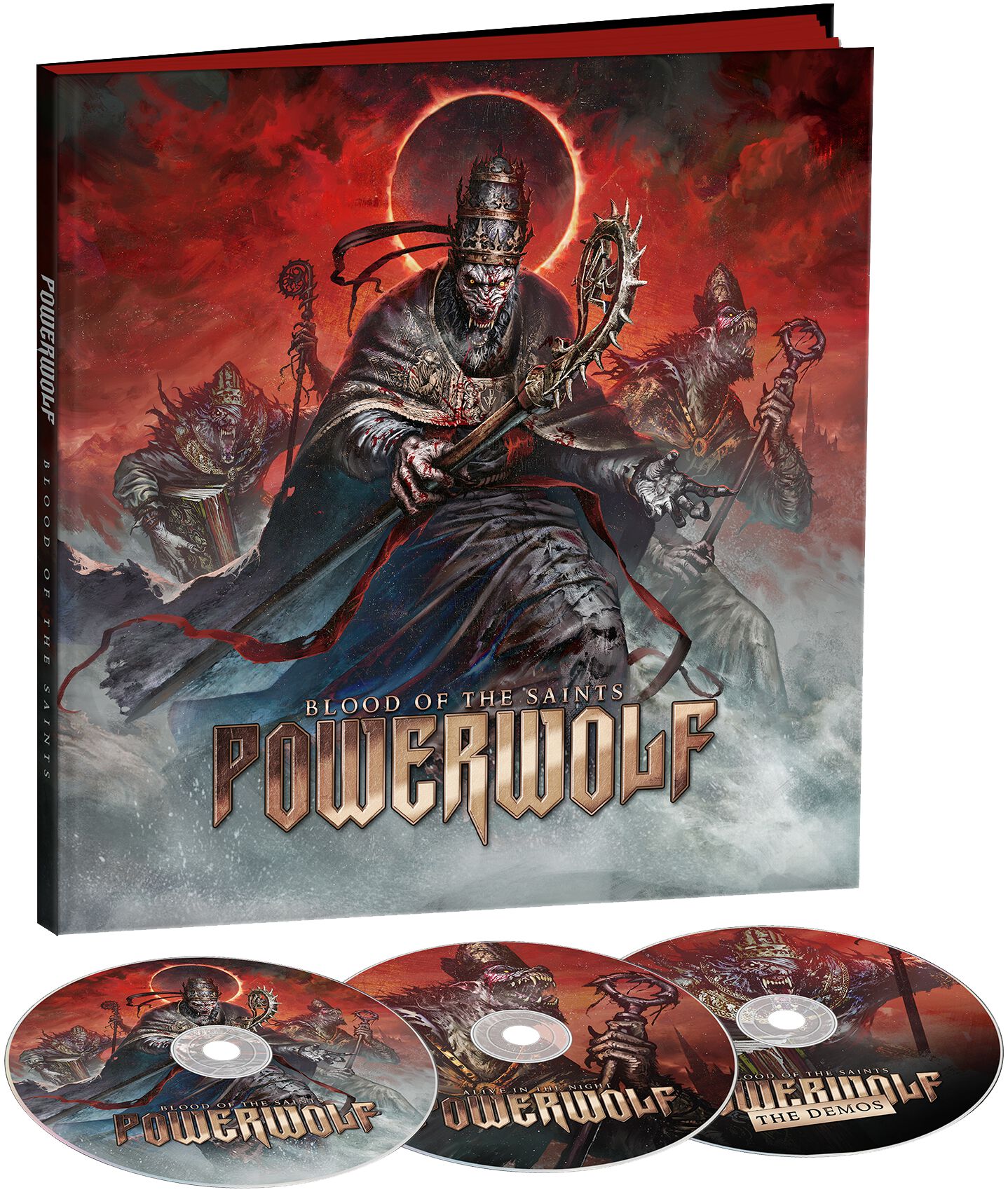 Image of Powerwolf Blood Of The Saints 3-CD Standard