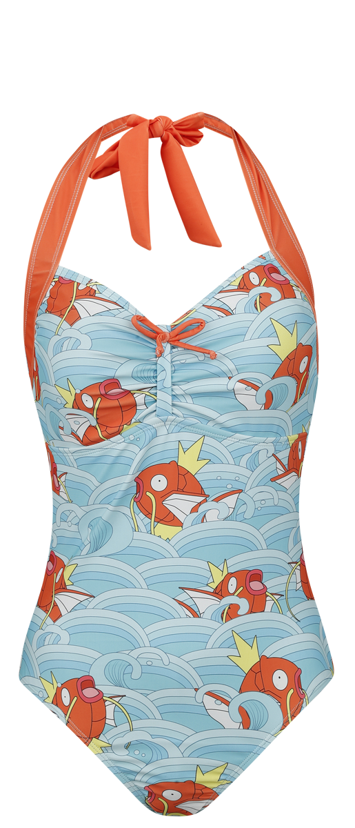 Thumbnail - Pokémon Karpador Badeanzug multicolor in L