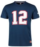 New England Patriots 12 Brady, NFL, T-Shirt