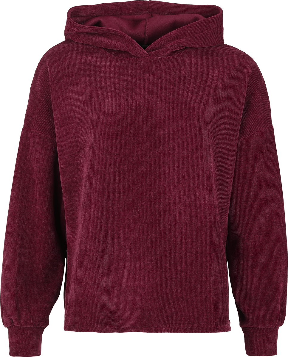 RED by EMP  Hoodie - Cosy Cord - for Women - red