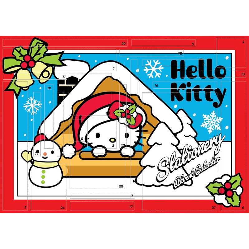 Hello Kitty Unisex Standard Adventskalender - Adventskalender - Lizenzierter Fanartikel - Bild 1