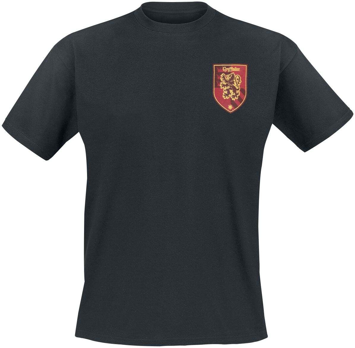 Harry Potter Quidditch - Gryffindor T-Shirt schwarz in XL