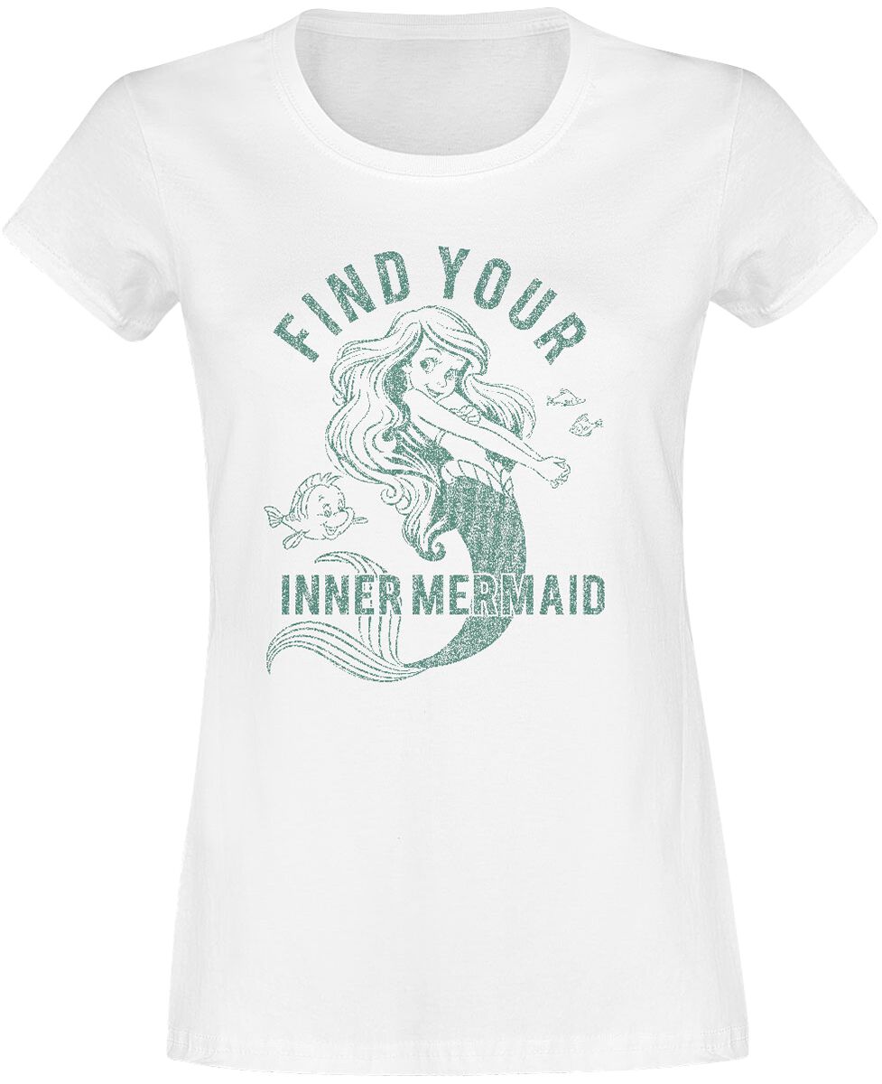 The Little Mermaid Spirit Animal T-Shirt white