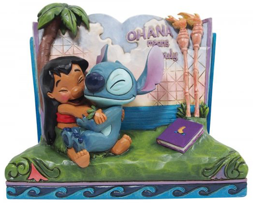 Lilo & Stitch - Stich Story Book - Statue - multicolor