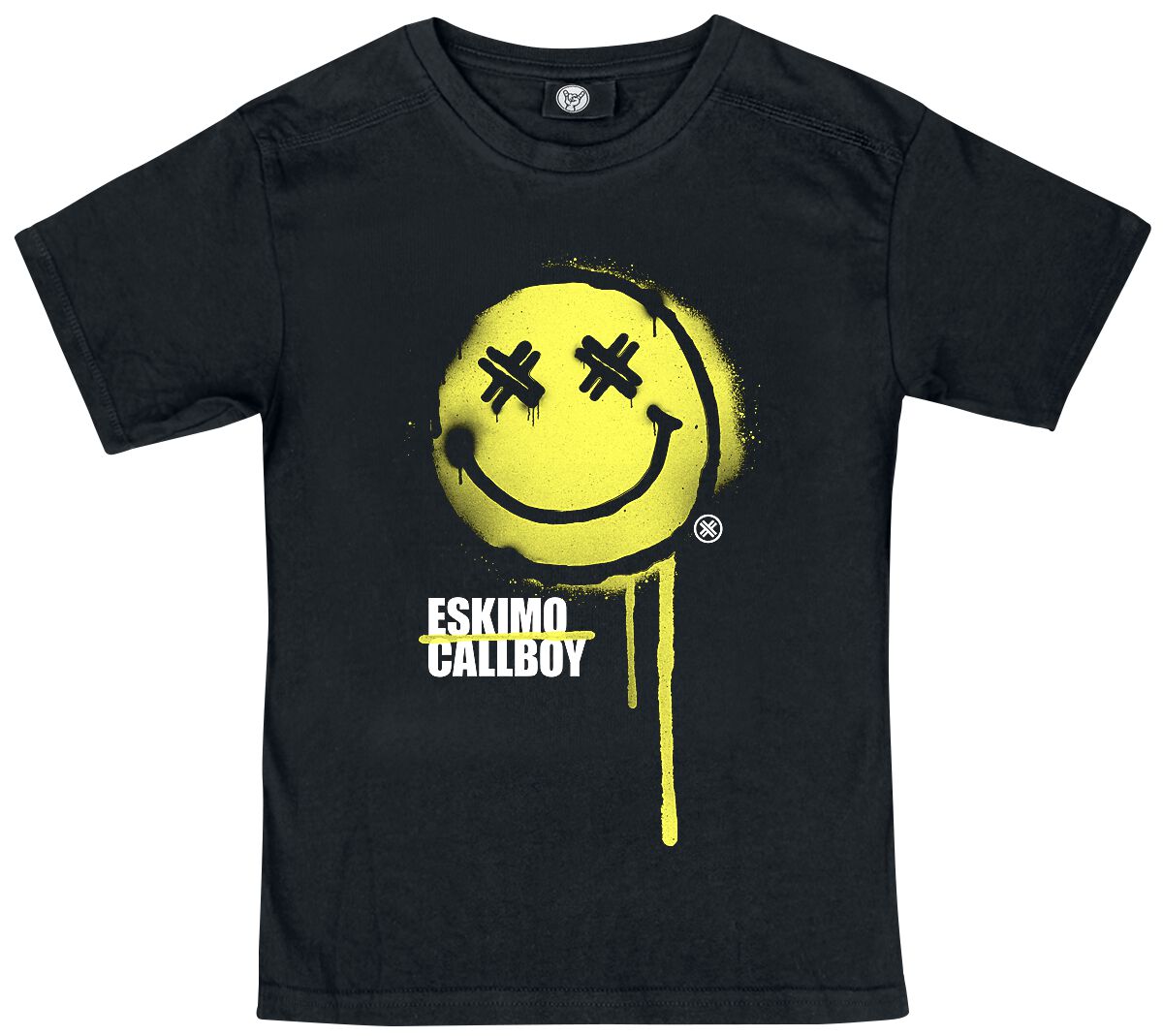 Eskimo Callboy Metal-Kids – Spray Smile T-Shirt schwarz