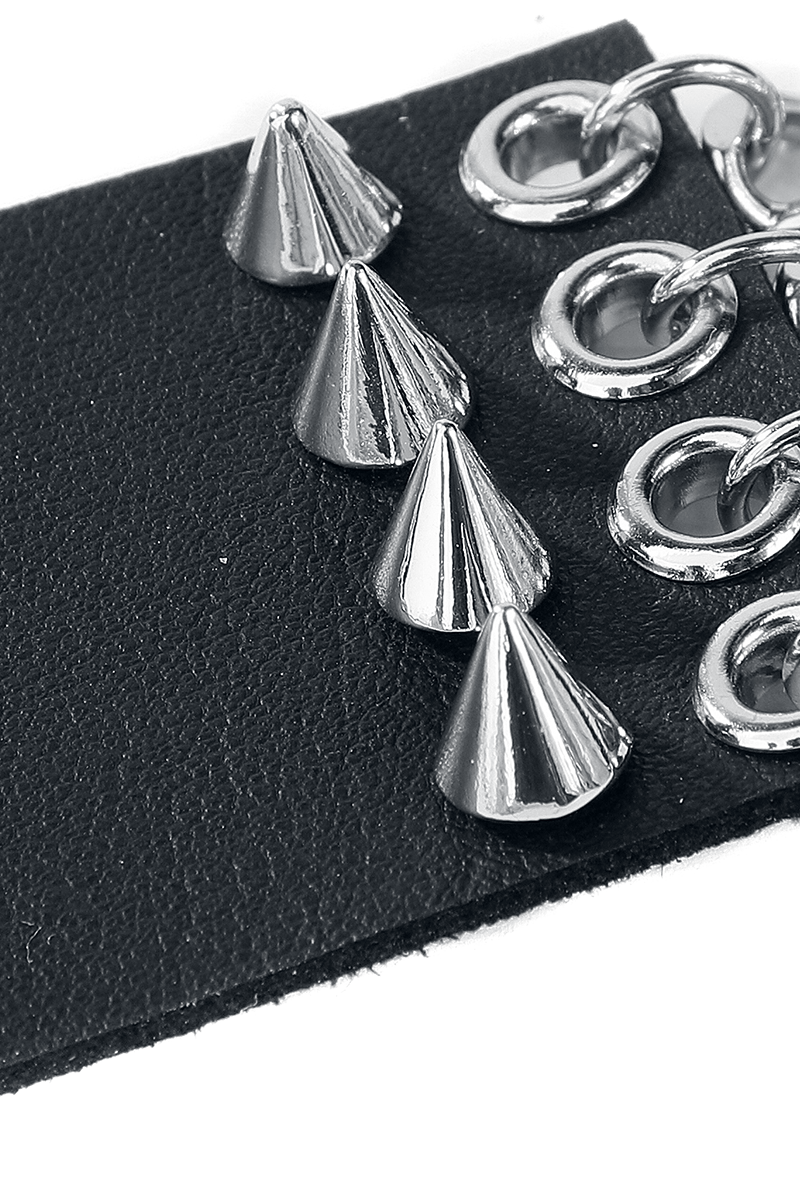 Thumbnail - Gothicana by EMP Studs Choker Halsband schwarz