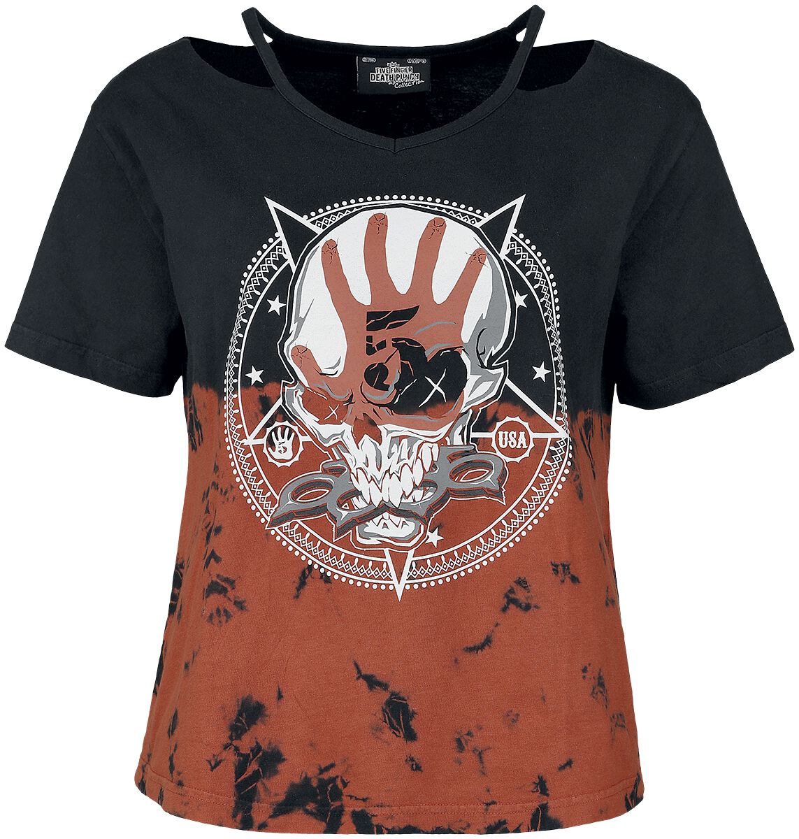 EMP Signature Collection T-Shirt schwarz/rot von Five Finger Death Punch