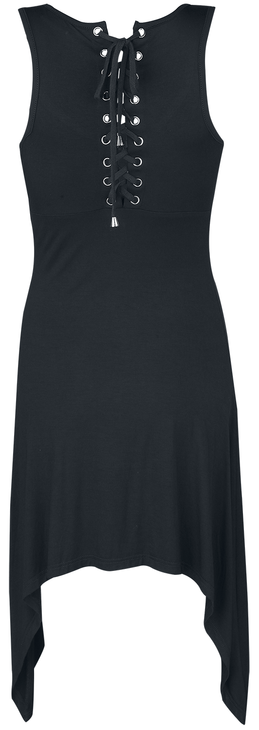 Jawbreaker Skull Cross In House Dress Kurzes Kleid schwarz weiß