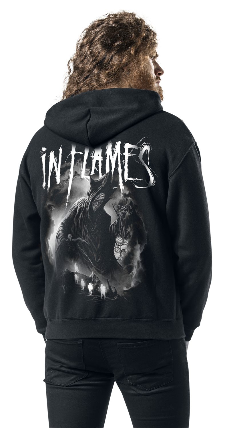 In Flames Forgone Cover Kapuzenjacke schwarz