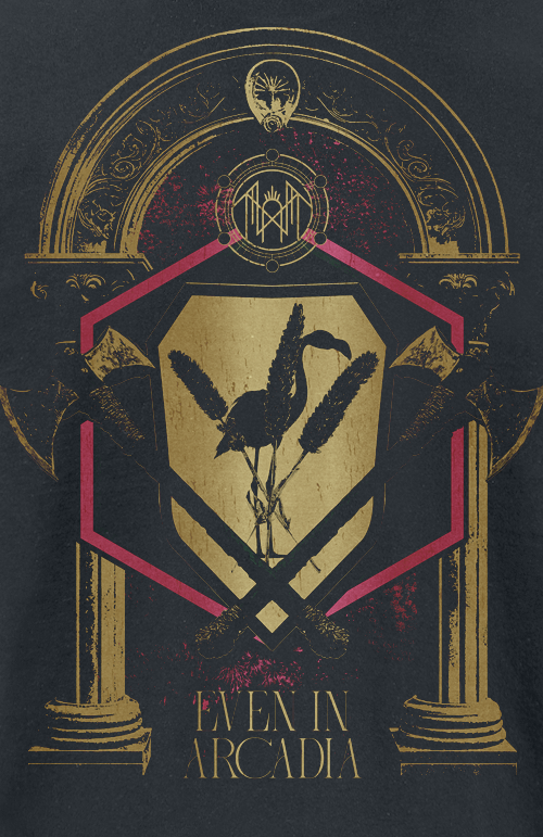 4068143384216 - Flamingo Archway T-Shirt schwarz in M