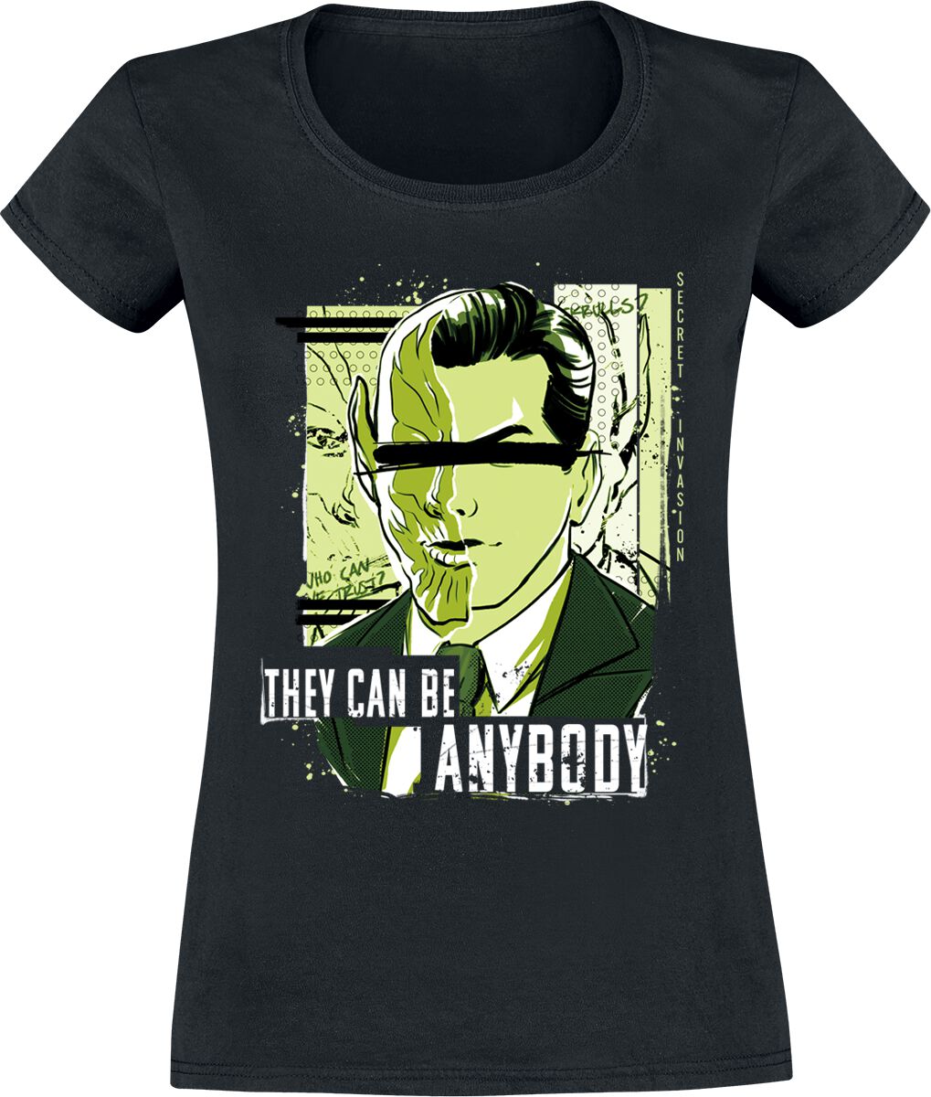 Secret Invasion They Can Be Anybody T-Shirt schwarz in S