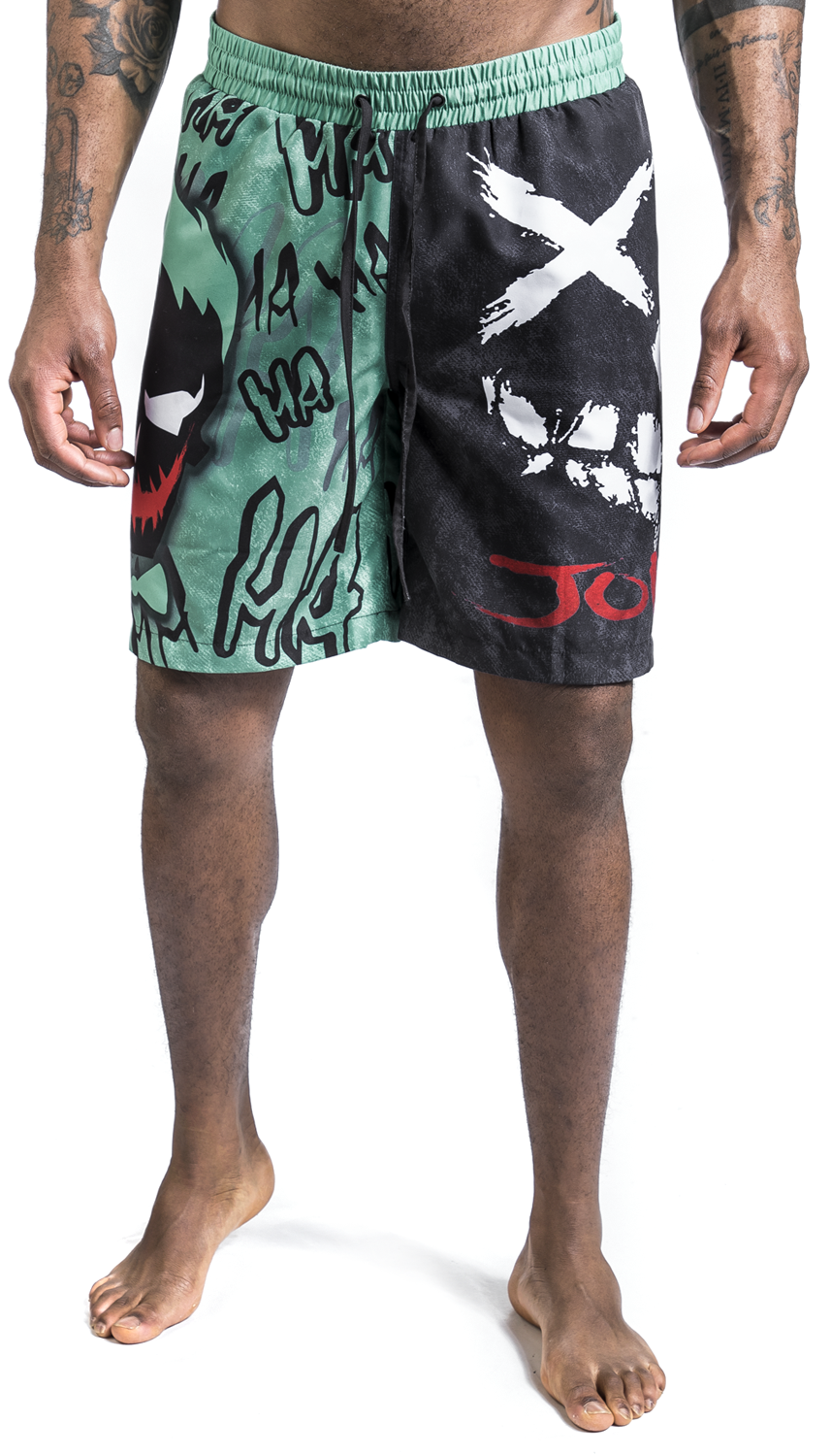 Suicide Squad Joker - Ha Ha Ha Badeshort multicolor