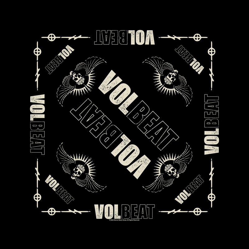 Volbeat  Scarf - Logo - Bandana - black