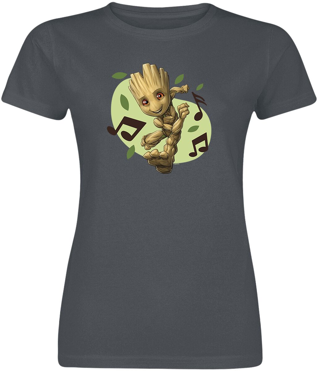 Guardians Of The Galaxy Notes T-Shirt grau