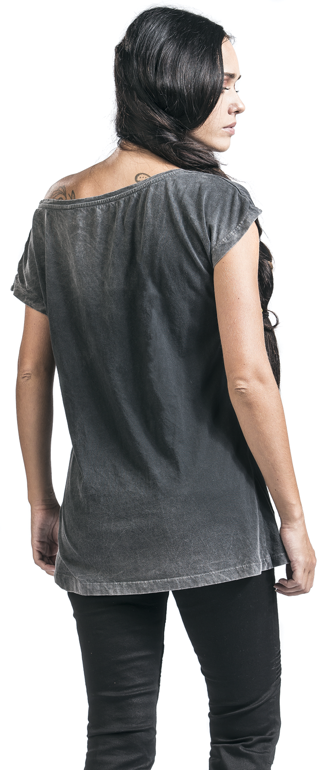 Led Zeppelin Shook Me T-Shirt schwarz grau