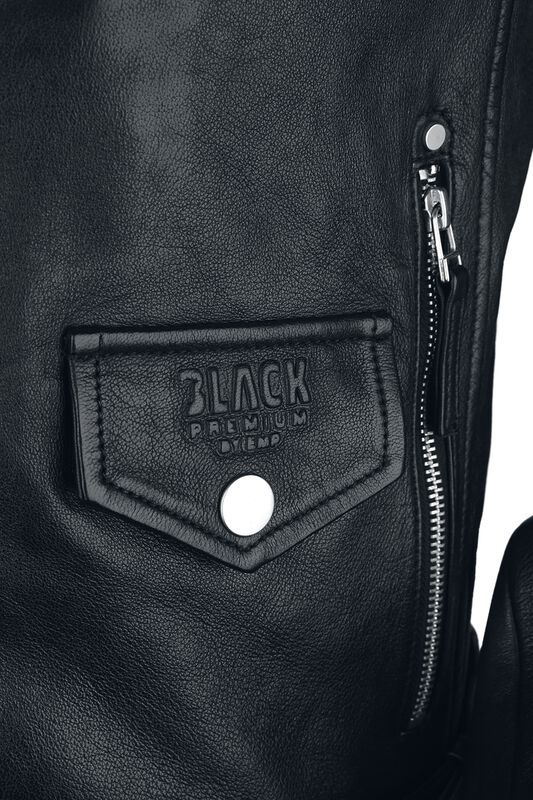 Markenkleidung Brands by EMP The Road Crew | Black Premium by EMP Lederjacke