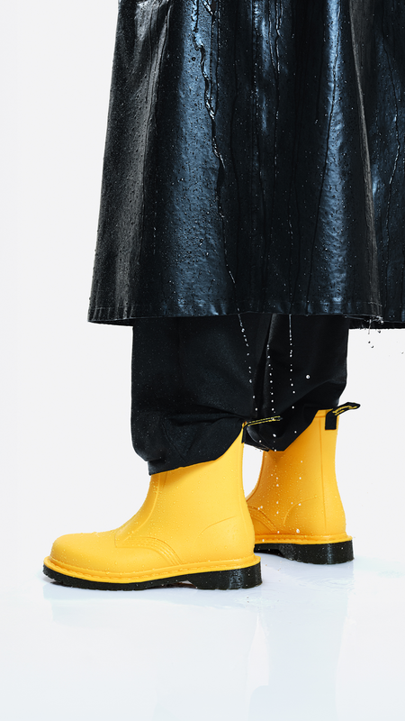 Thumbnail - Dr. Martens 1460 Rain -DMs Yellow PVC Gummistiefel gelb in EU37