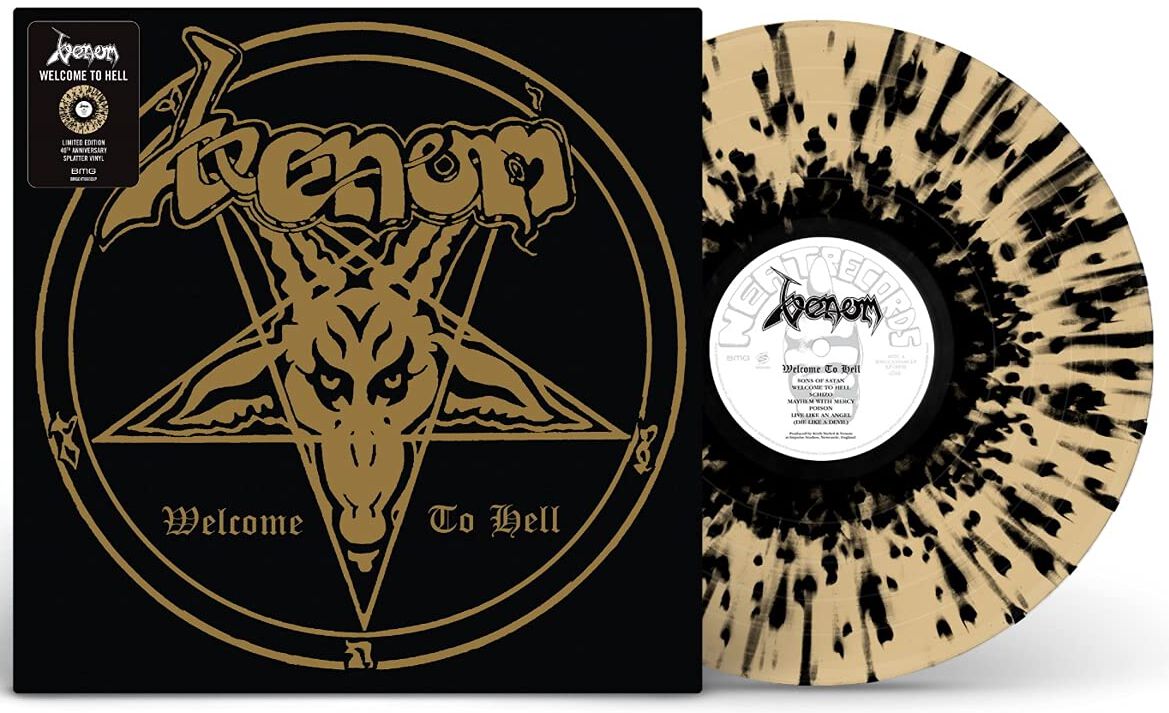 Levně Venom Welcome to hell LP barevný