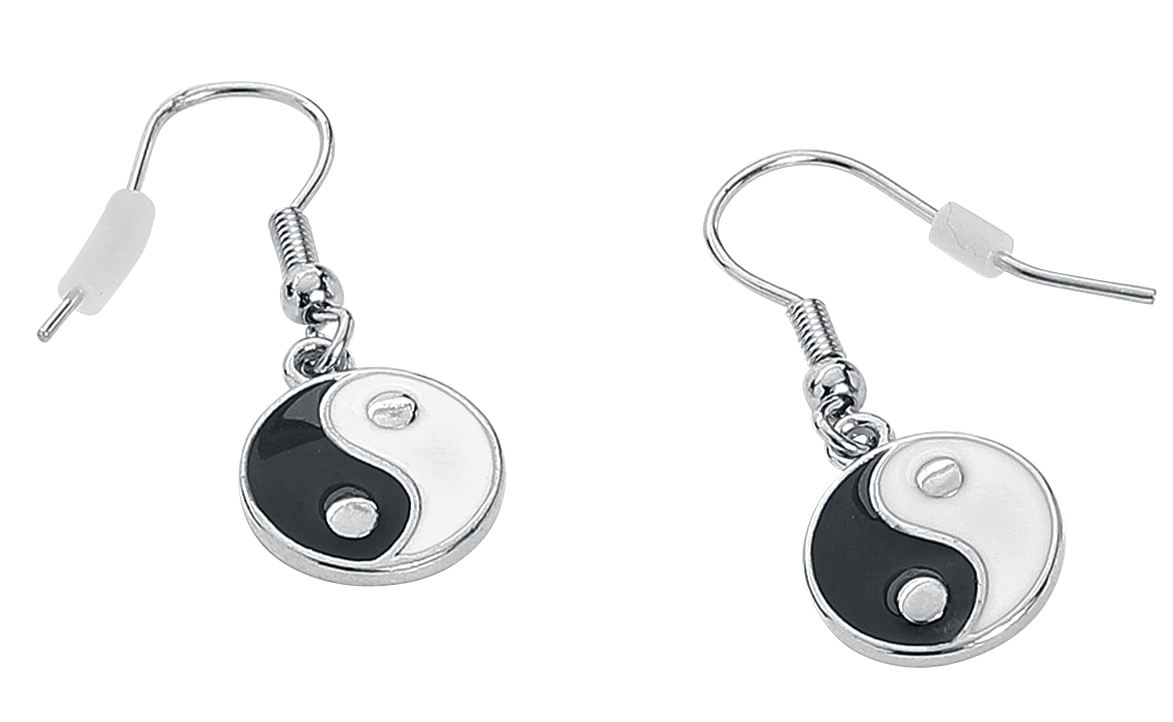 Peace  Ohrring silberfarben - 30.03% Rabatt