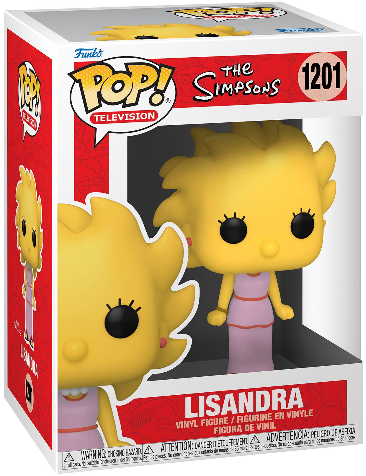 The Simpsons Lisandra Vinyl Figure 1201 Funko Pop! multicolor