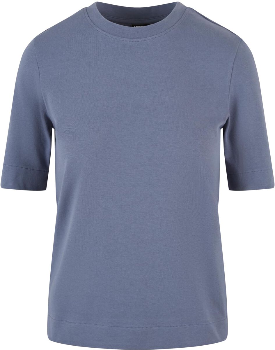 Image of T-Shirt di Urban Classics - Ladies Classy Tee - XS a 4XL - Donna - blu