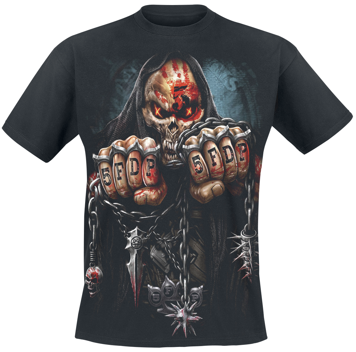 Five Finger Death Punch - Game Over - T-Shirt - schwarz - EMP Exklusiv!