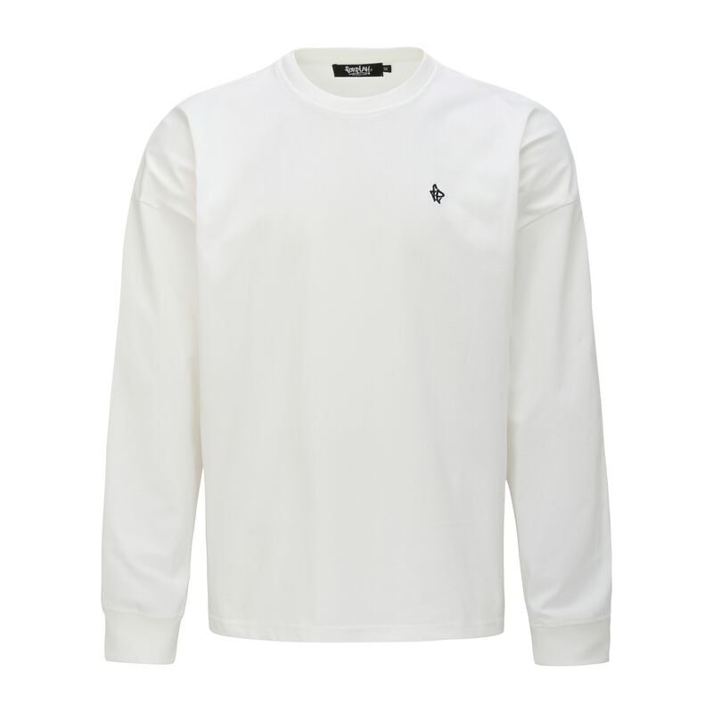 Forplay Sweatshirt - Boxy Longsleeve - S bis XXL - für Männer - Größe S - weiß