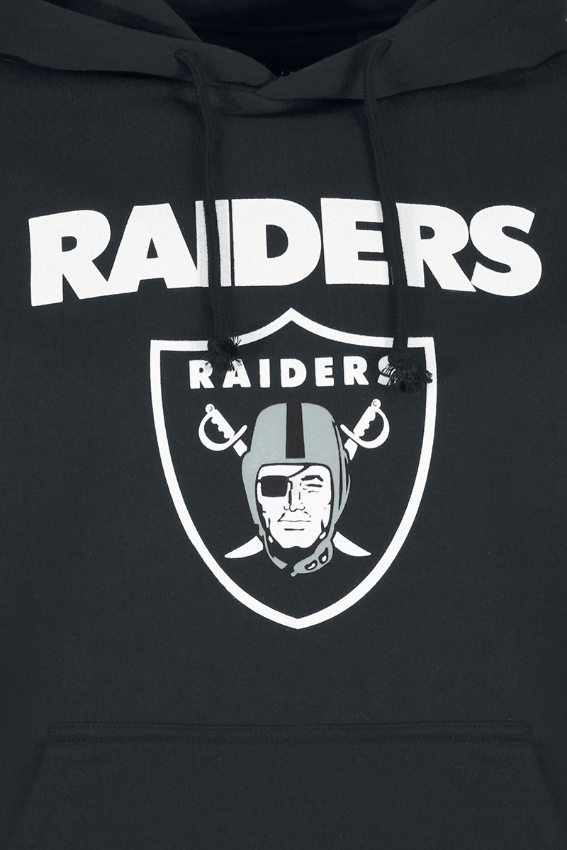 Recovered Clothing Kapuzenpullover - NFL Raiders Logo - M - für Männer - Größe M - schwarz