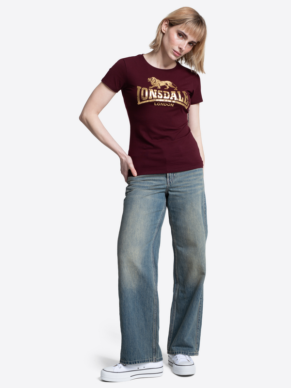 Thumbnail - Lonsdale London Bantry T-Shirt burgund in XL