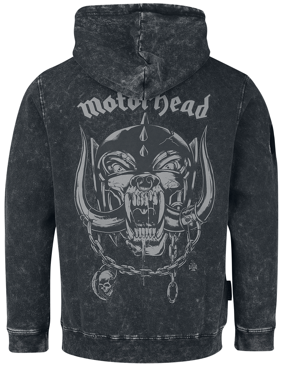 Motörhead Kapuzenjacke - EMP Signature Collection - S bis 3XL - für Männer - Größe S - grau  - EMP exklusives Merchandise!