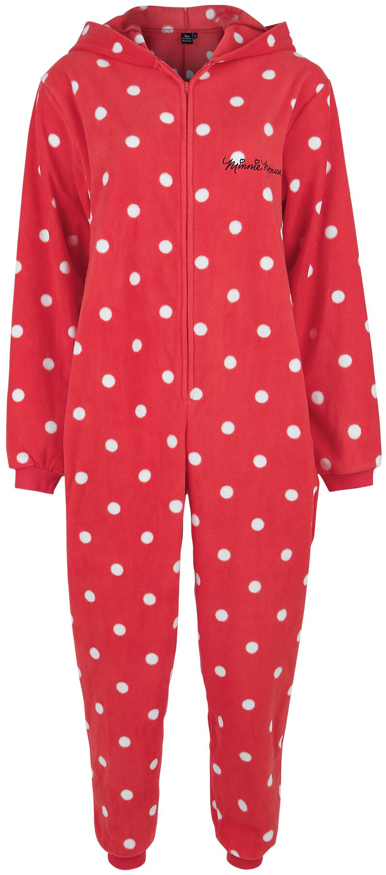 Mickey Mouse Minnie Jumpsuit red