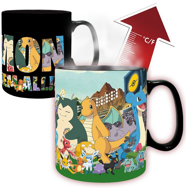 Pokémon – Gaming Tasse – Gotta Catch ‚Em All – Tasse mit Thermoeffekt Pokémon – Gaming Tasse – Gotta Catch ‚Em All – Tasse mit Thermoeffekt
