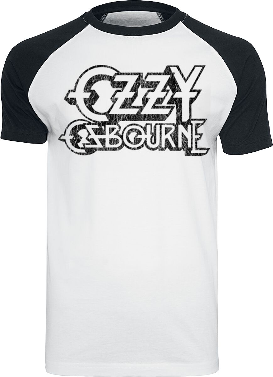 Ozzy Osbourne Vintage Logo T-Shirt white black