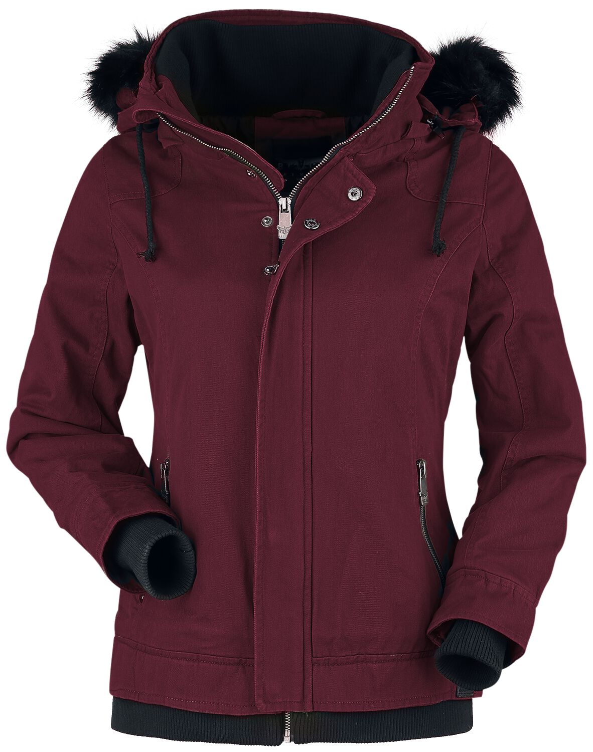 Damen Parka Rote Winterjacke MÃ¤nner Daunenmantel Herren Rot