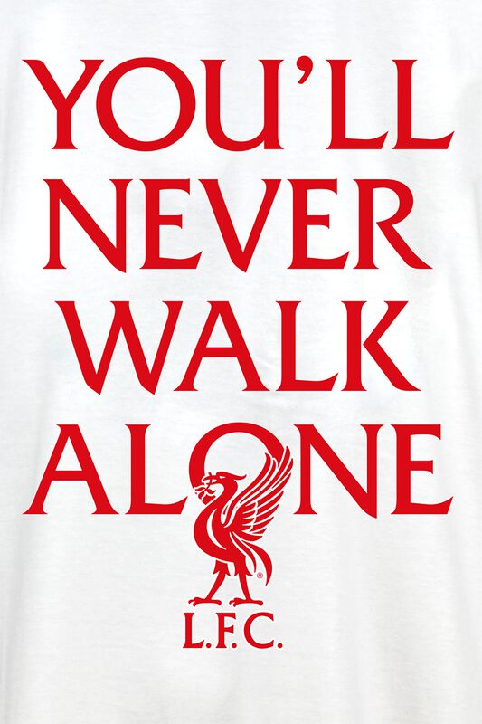 Männer Bekleidung Youll Never Walk Alone | FC Liverpool T-Shirt
