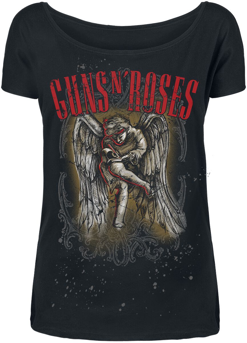 Sketched Cherub T-Shirt schwarz von Guns N' Roses