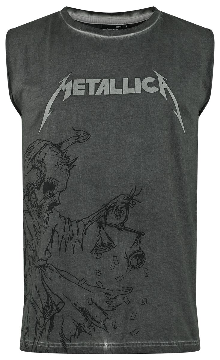 Metallica Tank-Top - EMP Signature Collection - M bis 3XL - für Männer - Größe 3XL - grau  - EMP exklusives Merchandise!